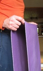 fold in middle
