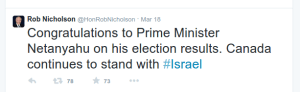 tweet RobNicholson Israel
